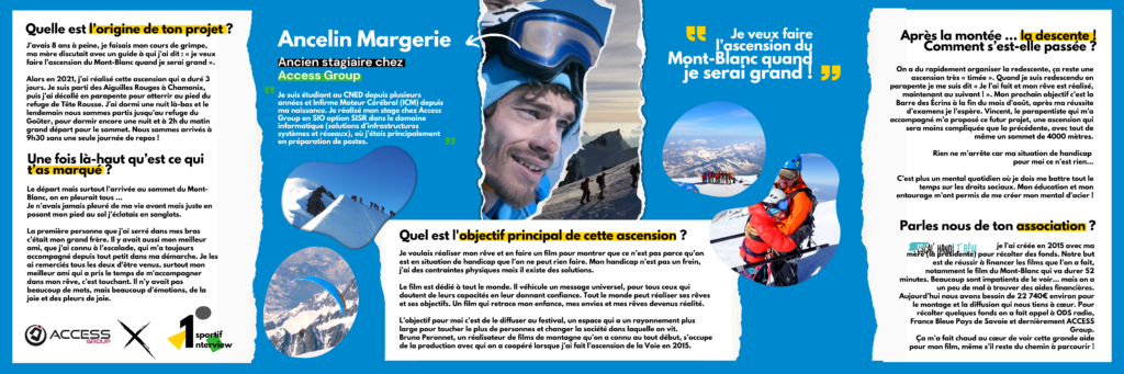 Ancelin, un stagiaire hors du commun chez Access group