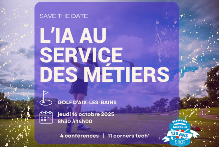 évènement IA golf 16 octobre 2025